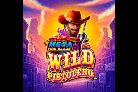 logo mega fire blaze wild pistolero rarestone gaming
