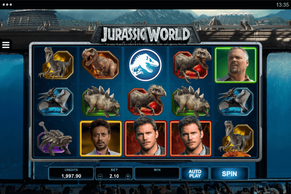 tragaperras jurassic world b2w gaming